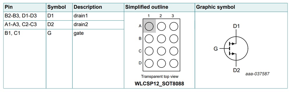 Schéma du circuit d'application - Nexperia HEMT GaN GANB1R2-040QBA et GANB012-040CBA